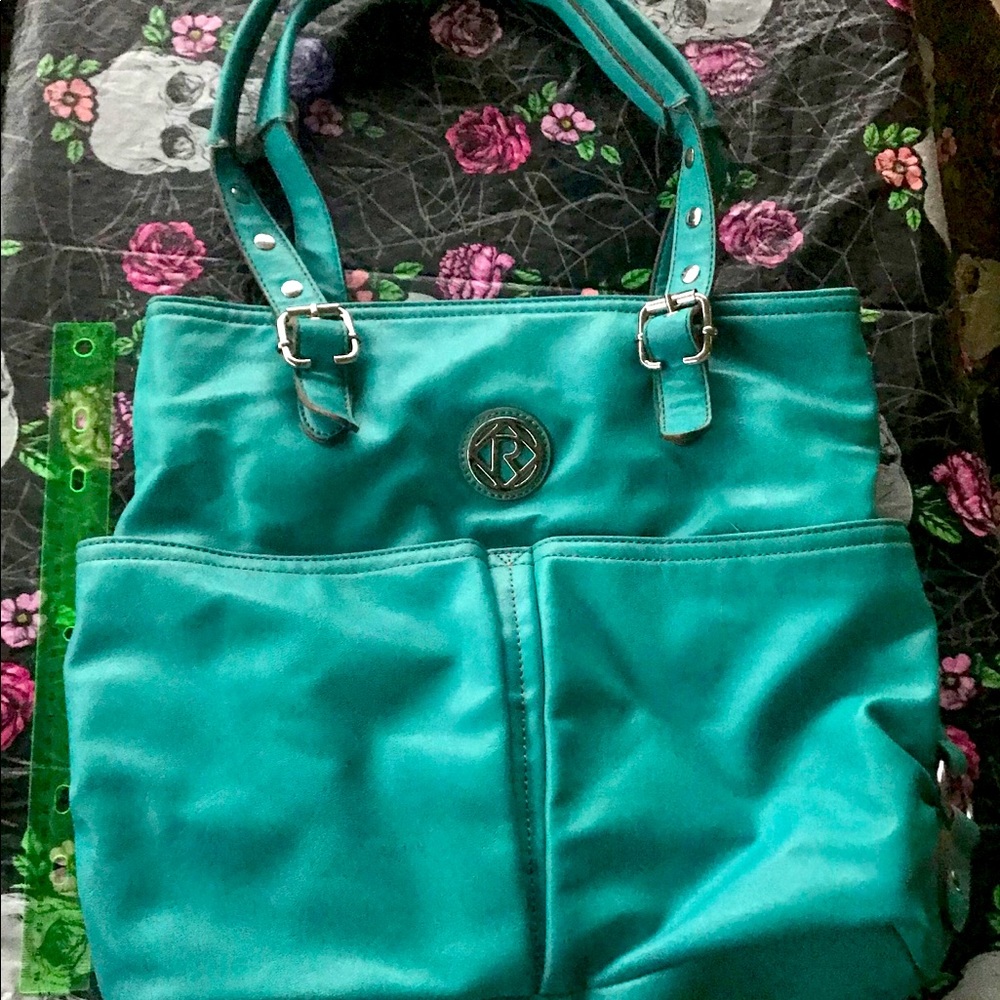 Turquoise Relic Shoulder Bag